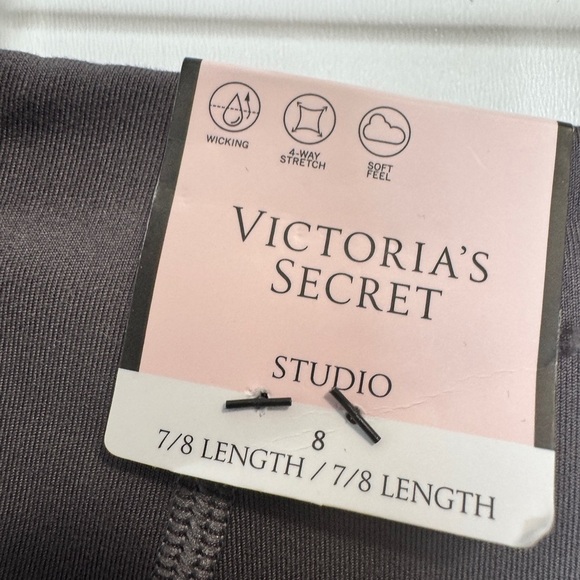 Victoria's Secret Studio 7/8 Leggings Grey - Picture 9 of 14